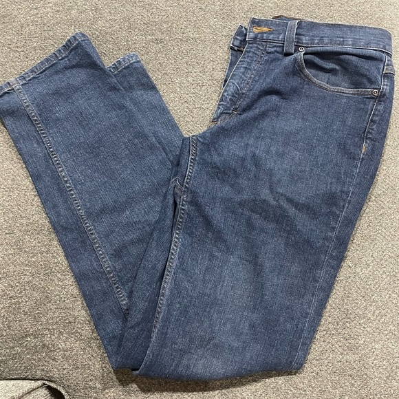 Duluth Trading Co Men’s Flex Weekender Jeans Standard Fit Size 32x34 - Picture 1 of 6